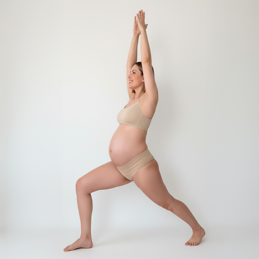 Sosten Maternal Diana, Broche Lactancia, Deportivo, Algodon, Beige 23