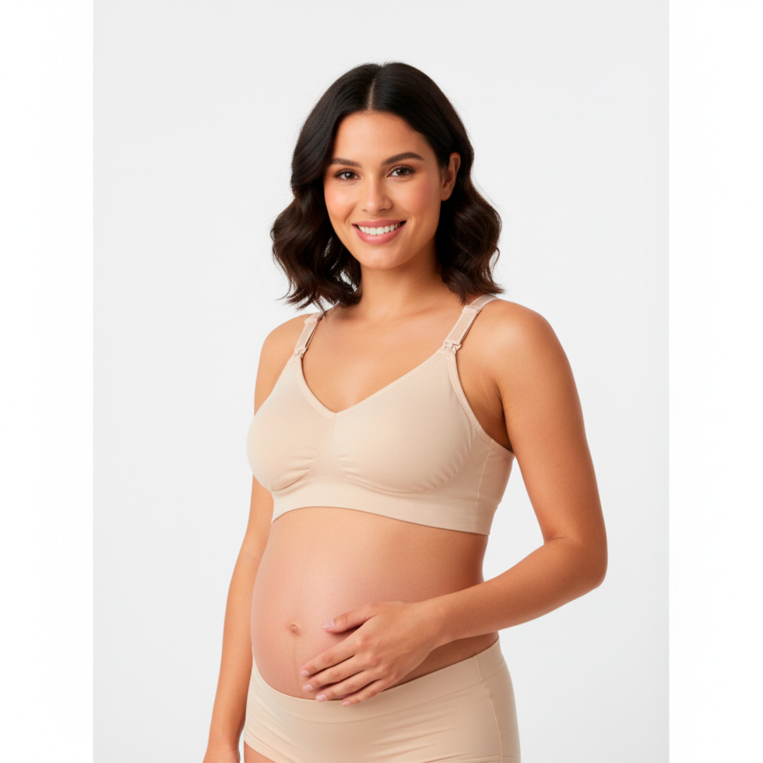 Sostén Maternal Microfibras, Broche Lactancia 1