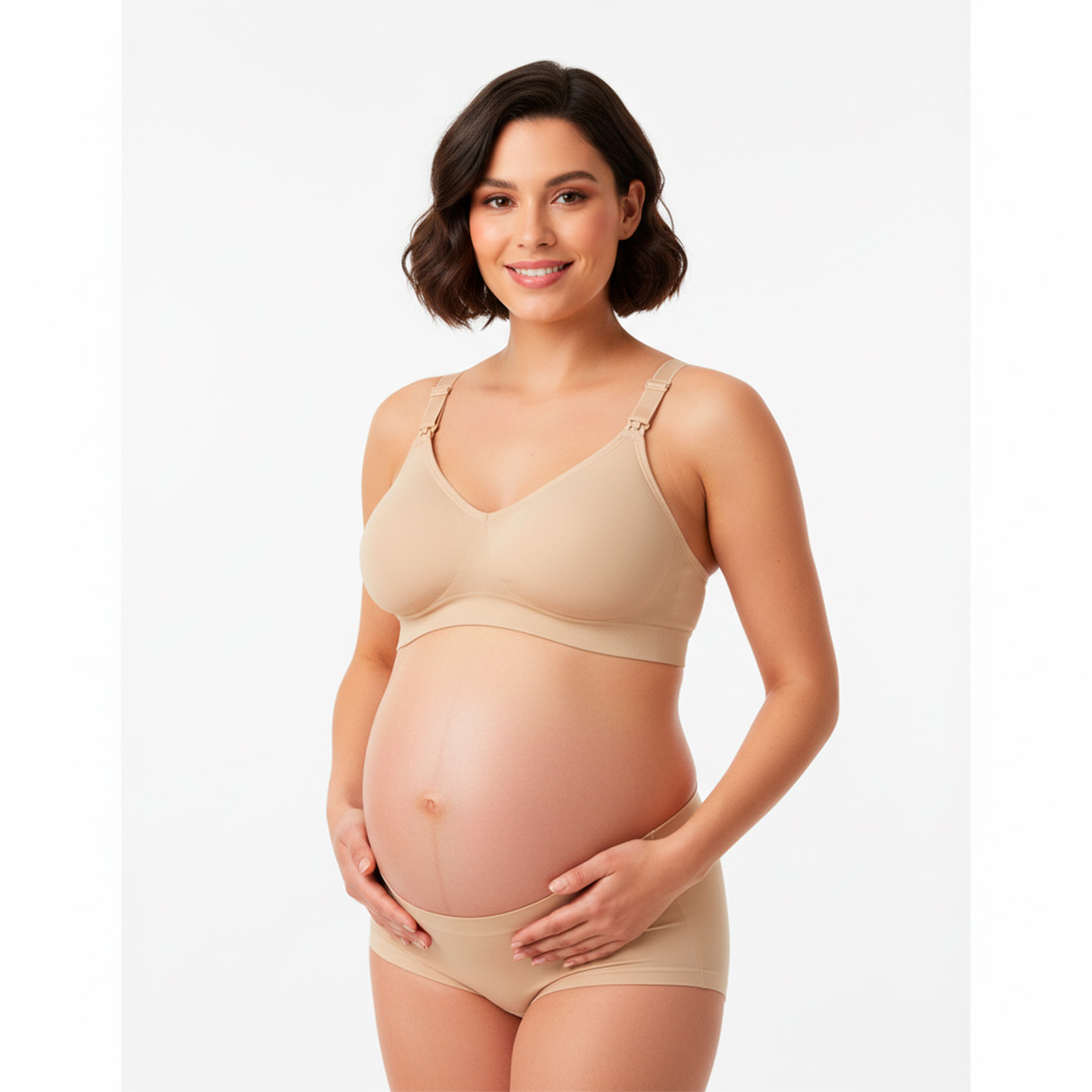 Sostén Maternal Microfibras, Broche Lactancia 8