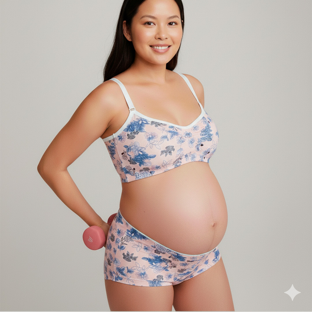 Conjunto Maternal Deportivo, Calzon CorteAlto, Sostén Lactancia 44