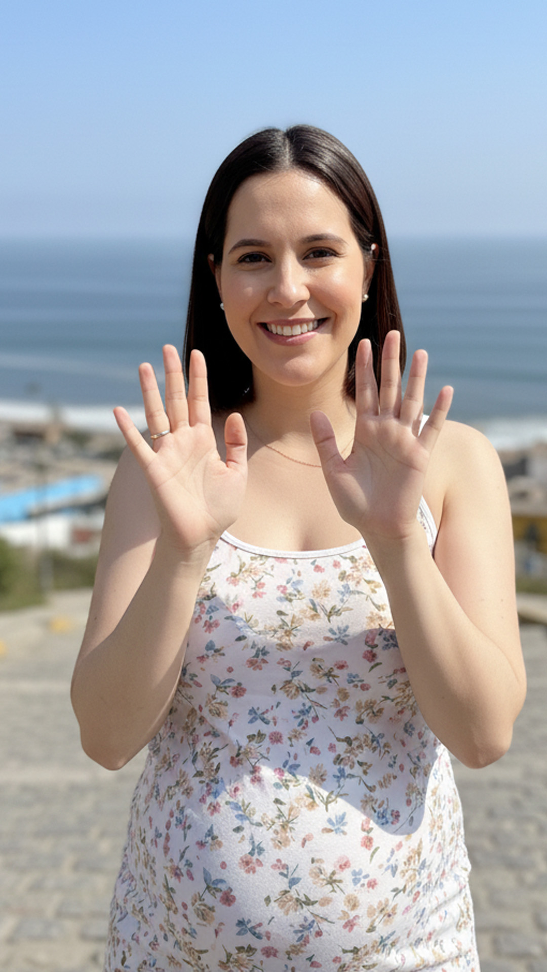 Polo Maternal Tiritas, Top Interno, Broche Lactancia, Coleccion Floreado 6