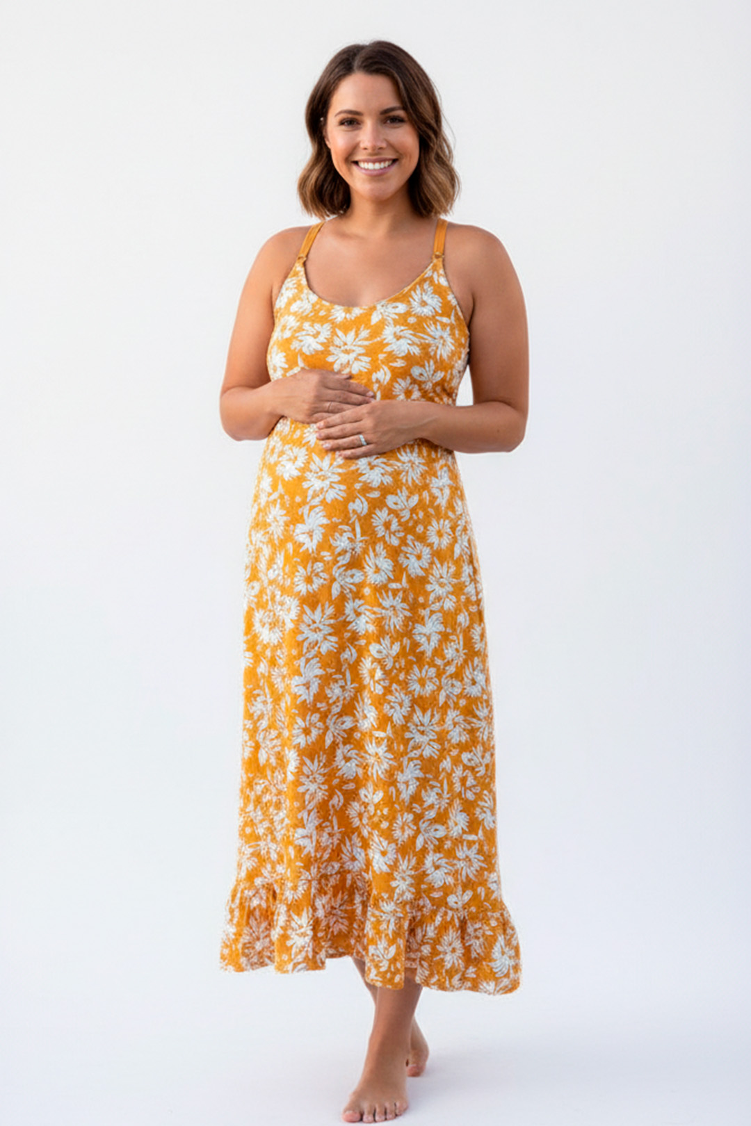 Vestido Maternal Tiritas Broche y Top Lactancia, Coleccion Octubre 2024 17