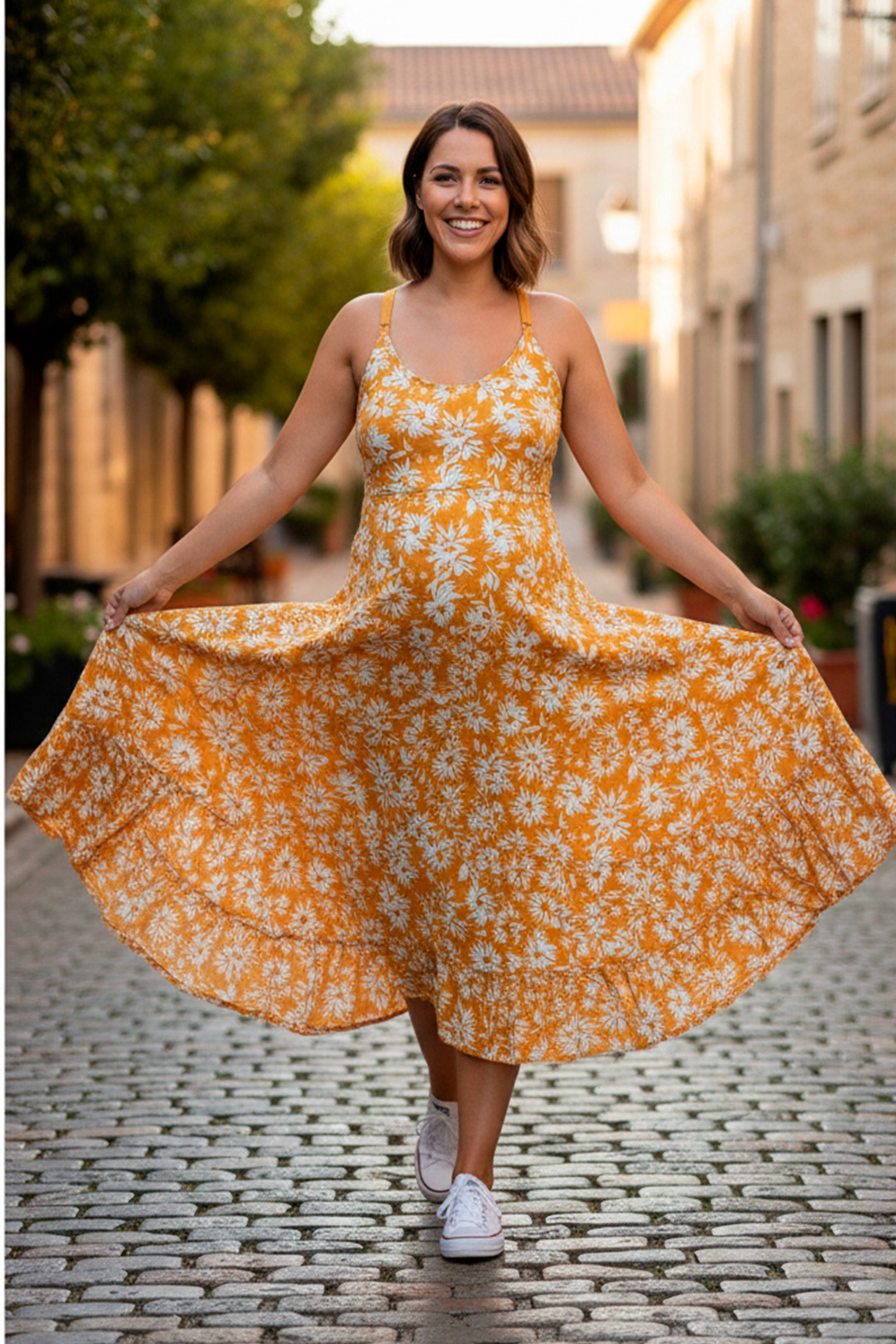 Vestido Maternal Tiritas Broche y Top Lactancia, Coleccion Octubre 2024 18