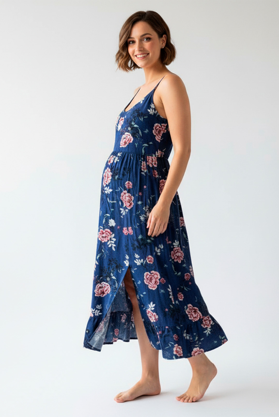 Vestido Maternal Tiritas Broche y Top Lactancia, Coleccion Octubre 2024 32