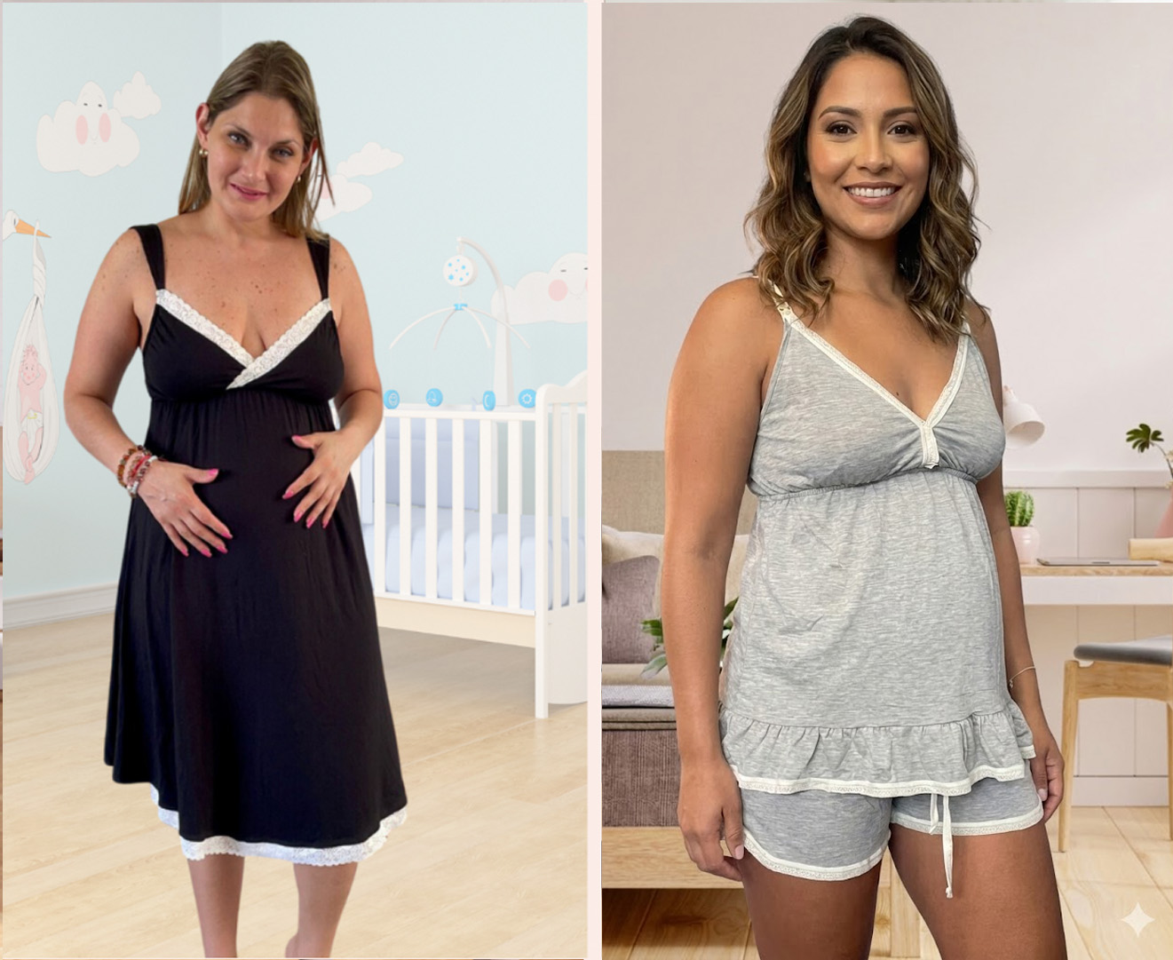 Pack Camisón MangaCero, Pijama Short Tiritas 27