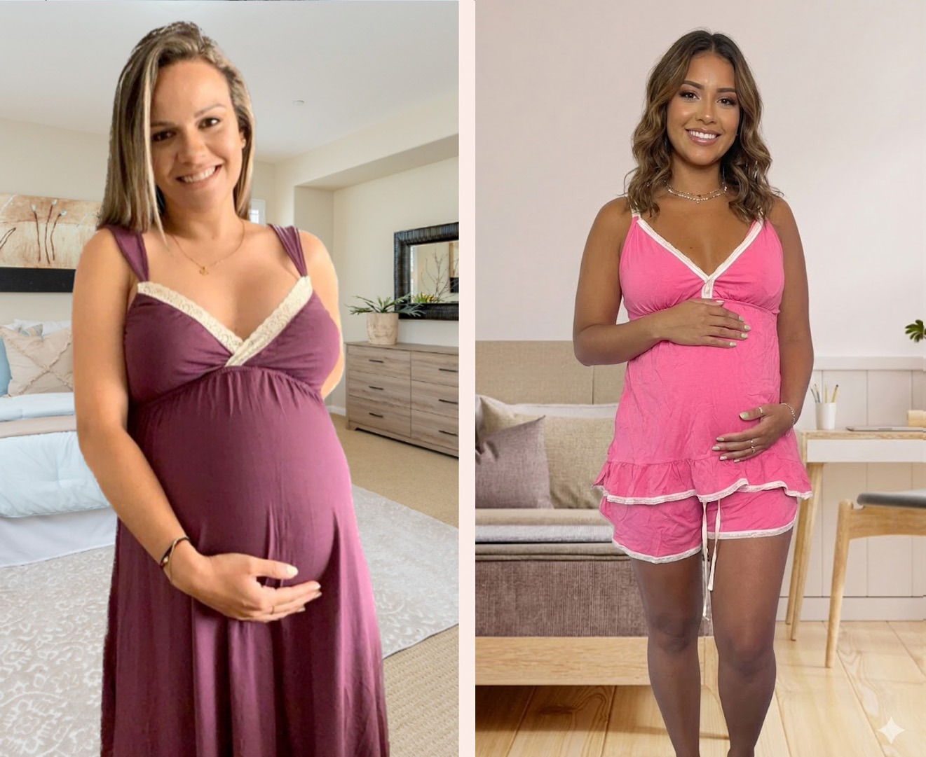 Pack Camisón MangaCero, Pijama Short Tiritas 28