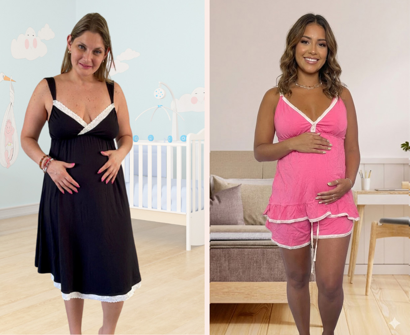 Pack Camisón MangaCero, Pijama Short Tiritas 31