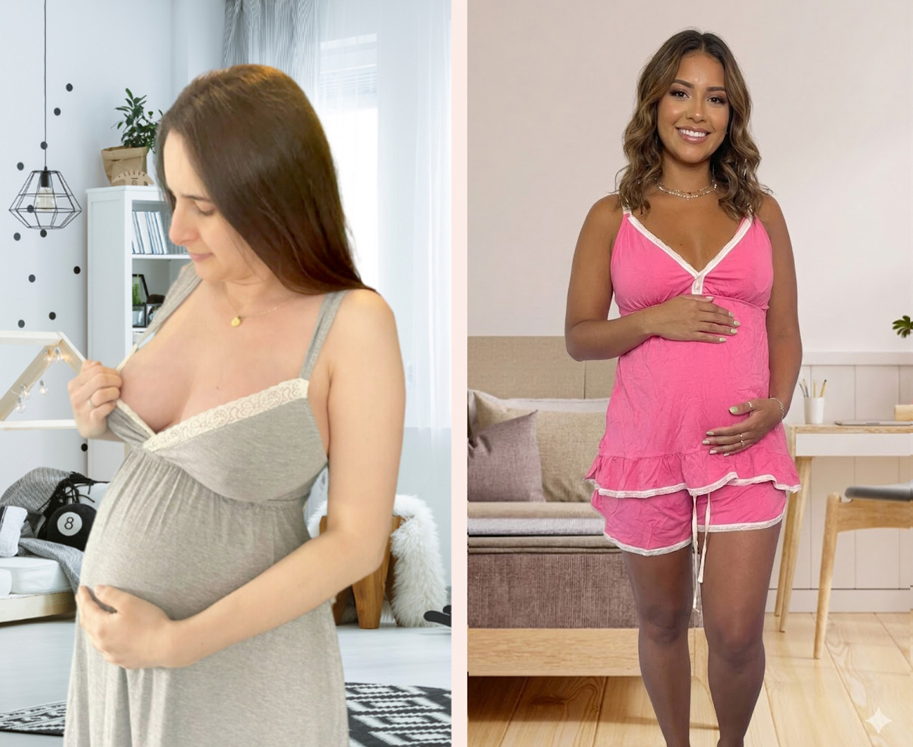 Pack Camisón MangaCero, Pijama Short Tiritas 32