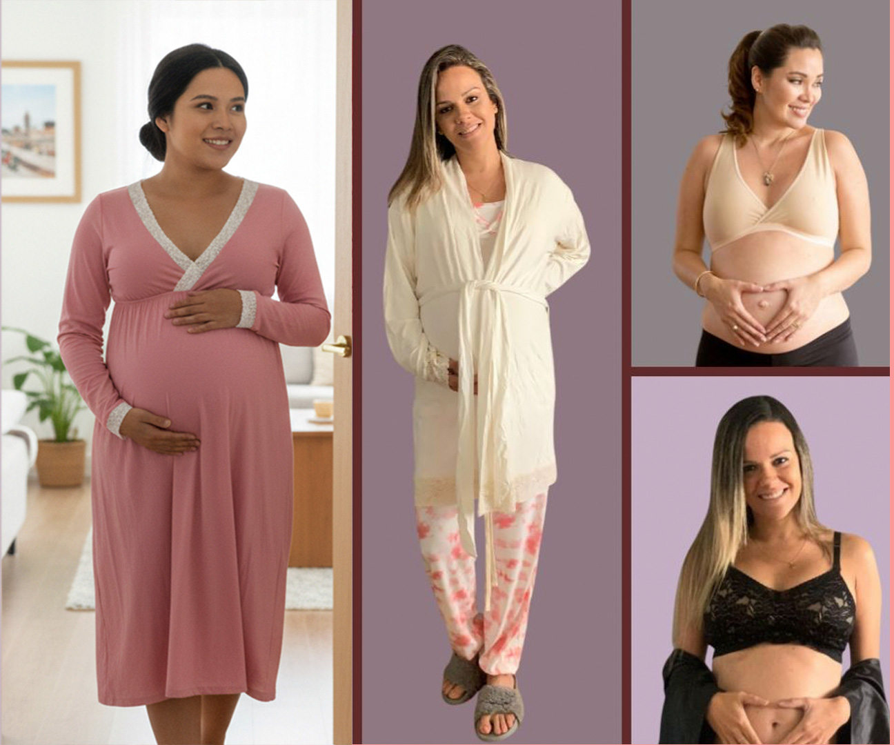 Pack Clinica3B (Bata, Camisón Victoria, Sostén Julieta y Top) 44