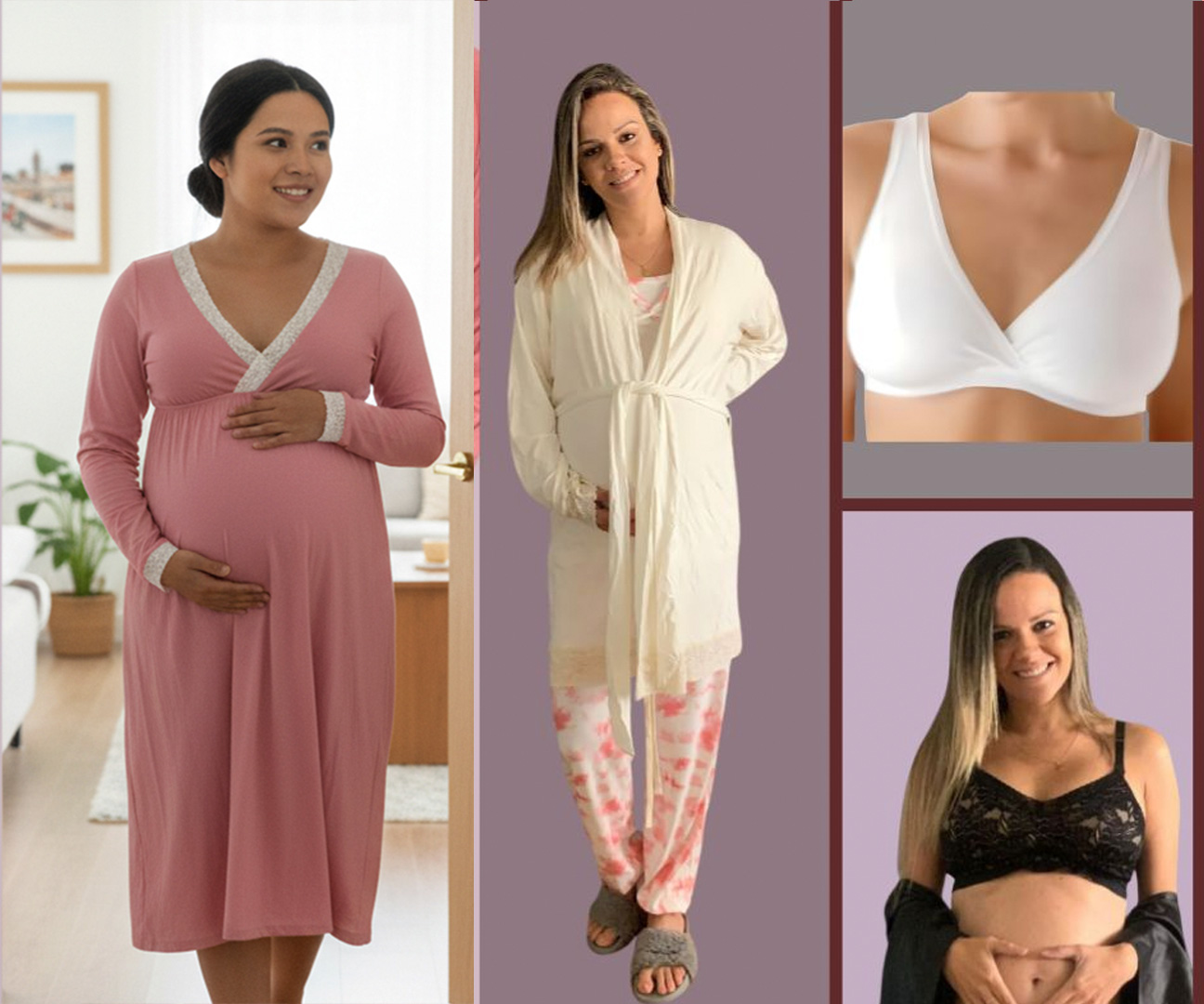 Pack Clinica3B (Bata, Camisón Victoria, Sostén Julieta y Top) 47