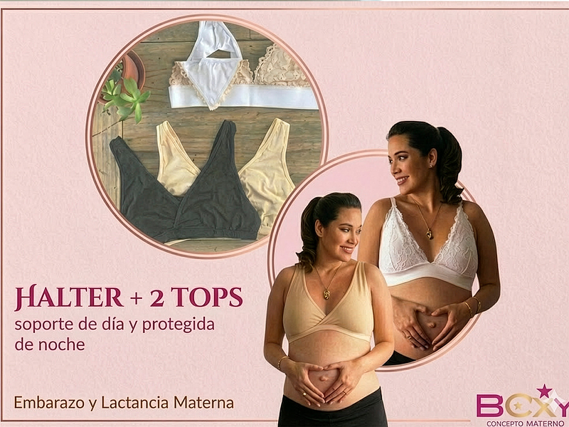 Pack Sostenes,  Halter, Top x2