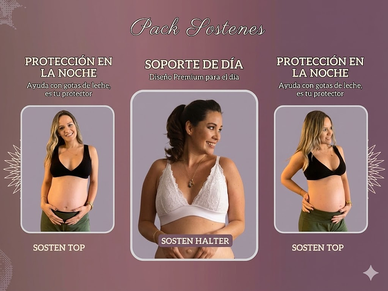 Pack Sosten Halter y Top x 2