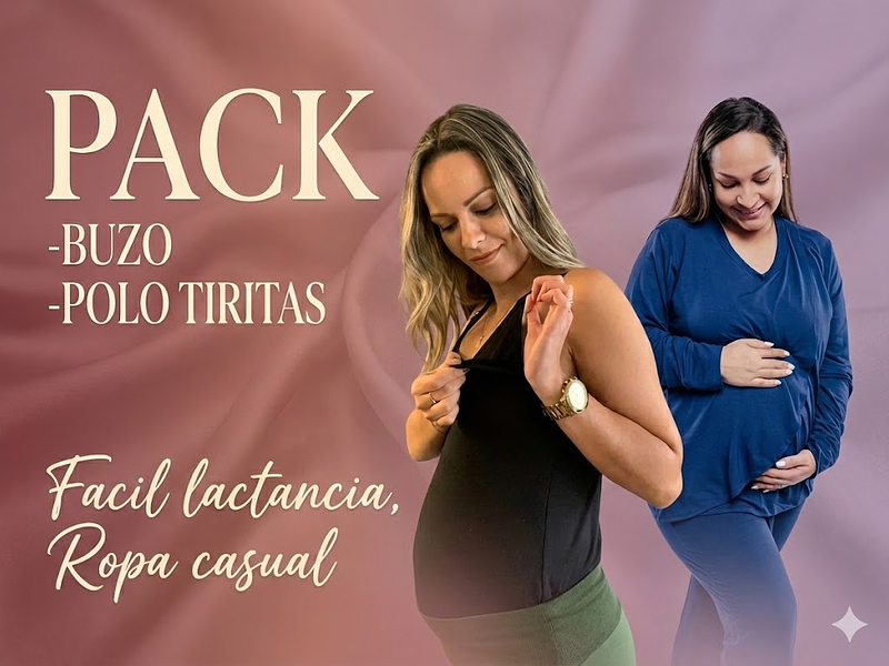 Pack Buzo y Polo Tiritas