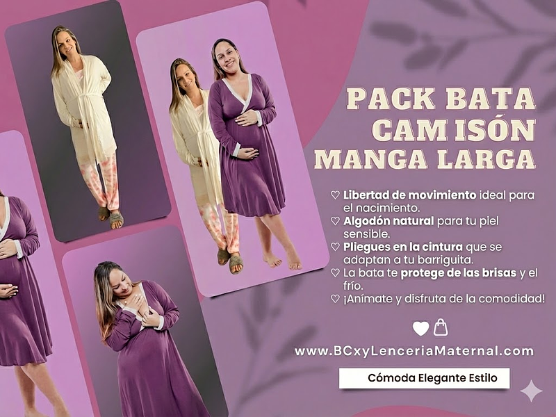Pack Bata Camisón