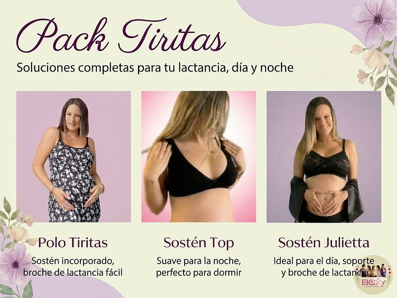 Pack Polo Tiritas, Sosten Julietta y Top
