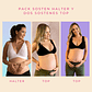 Pack Sostén Maternal Halter y 2 Sostenes Top Uso Nocturno - Miniatura 2