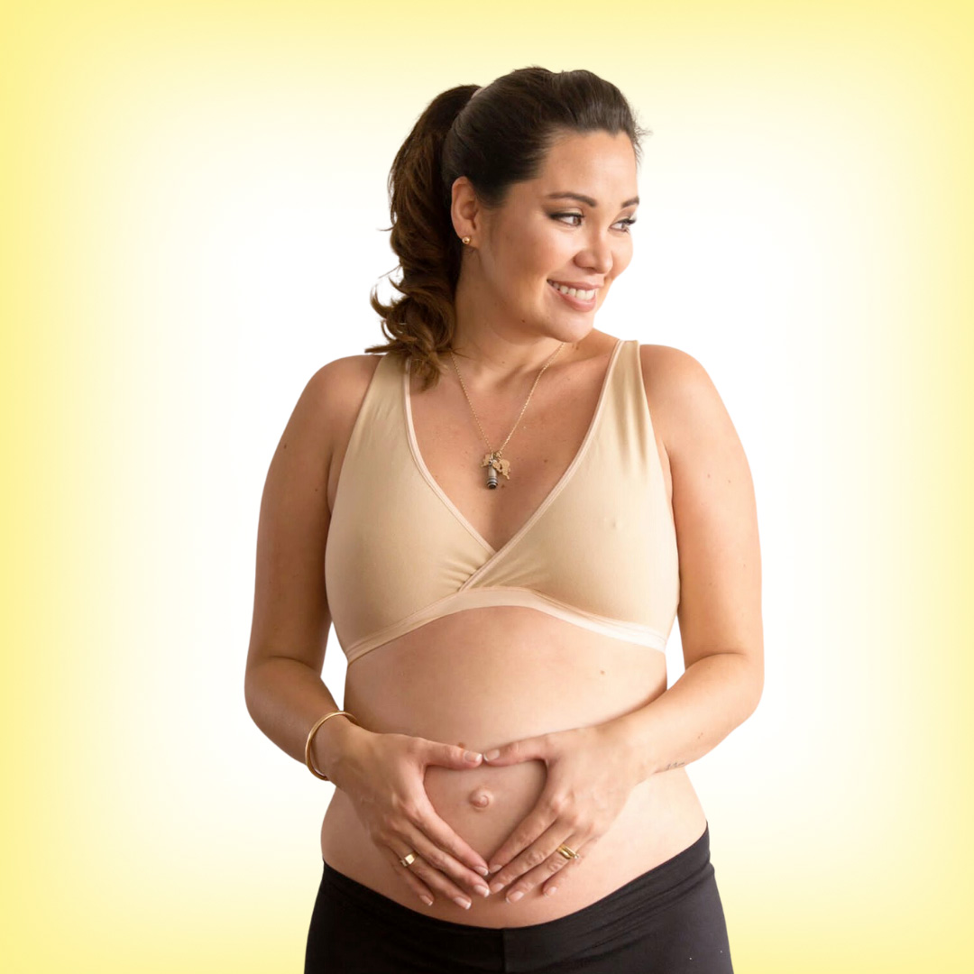 Pack Sostén Maternal Halter y 2 Sostenes Top Uso Nocturno 8