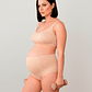 Conjunto Maternal Deportivo, Calzon CorteAlto, Sostén Lactancia Diana, Beige - Miniatura 7