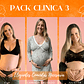 Pack Clínica3 (Camisón Cruzado MangaLarga, Sostén Julieta y Top) - Miniatura 1