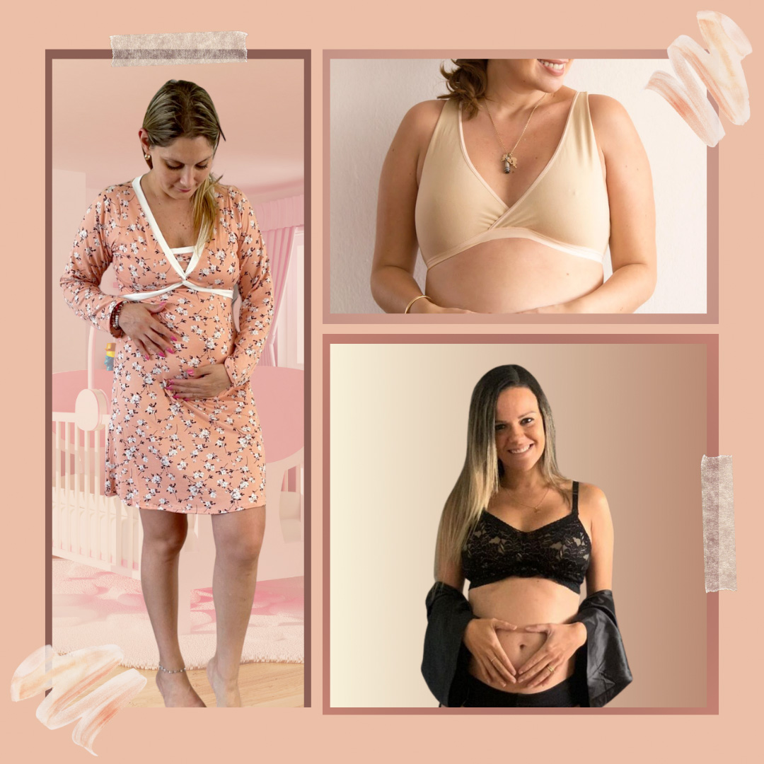 Pack Clínica3 (Camisón Cruzado MangaLarga, Sostén Julieta y Top) 5