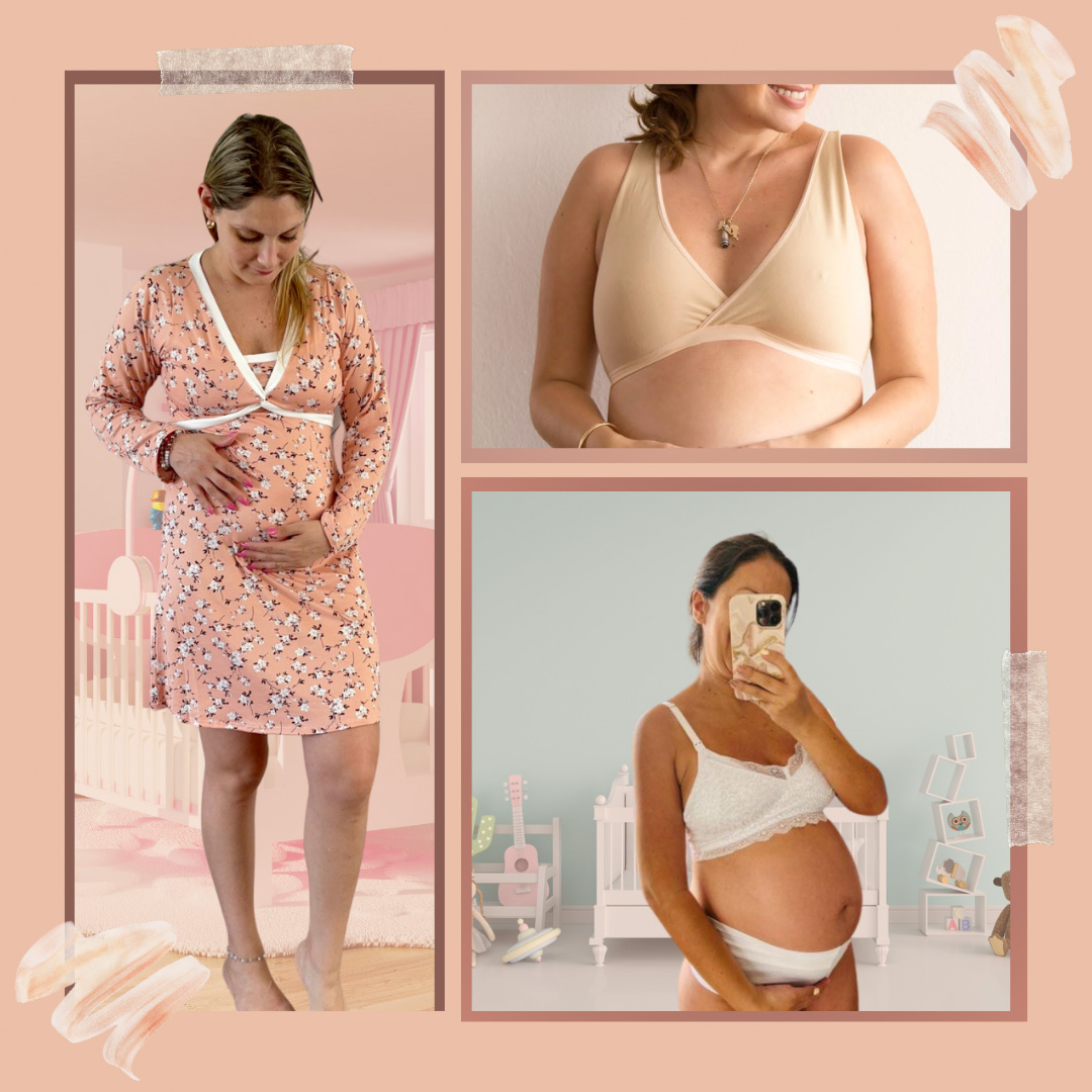 Pack Clínica3 (Camisón Cruzado MangaLarga, Sostén Julieta y Top) 6