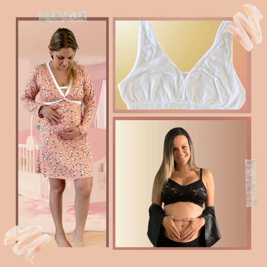 Pack Clínica3 (Camisón Cruzado MangaLarga, Sostén Julieta y Top) 7