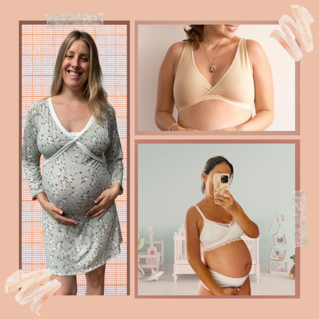 Pack Clínica3 (Camisón Cruzado MangaLarga, Sostén Julieta y Top) 26