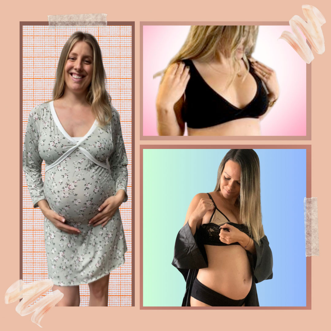 Pack Clínica3 (Camisón Cruzado MangaLarga, Sostén Julieta y Top) 30