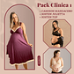 Pack Clinica1 (Camisón MangaCero, Sostén Julietta y Top) - Miniatura 1