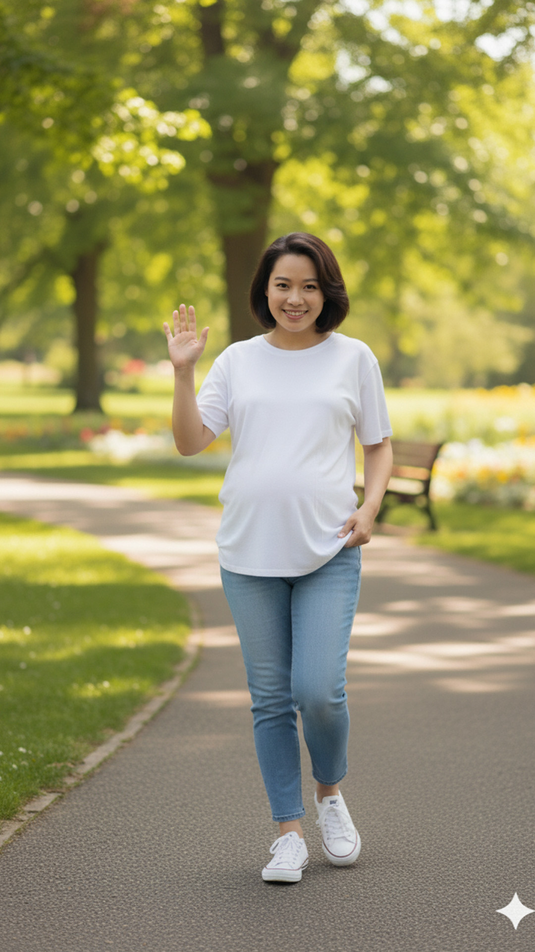 Polo Maternal MangaCorta, Lactancia Cierres Ocultos Laterales, Algodon Blanco 22