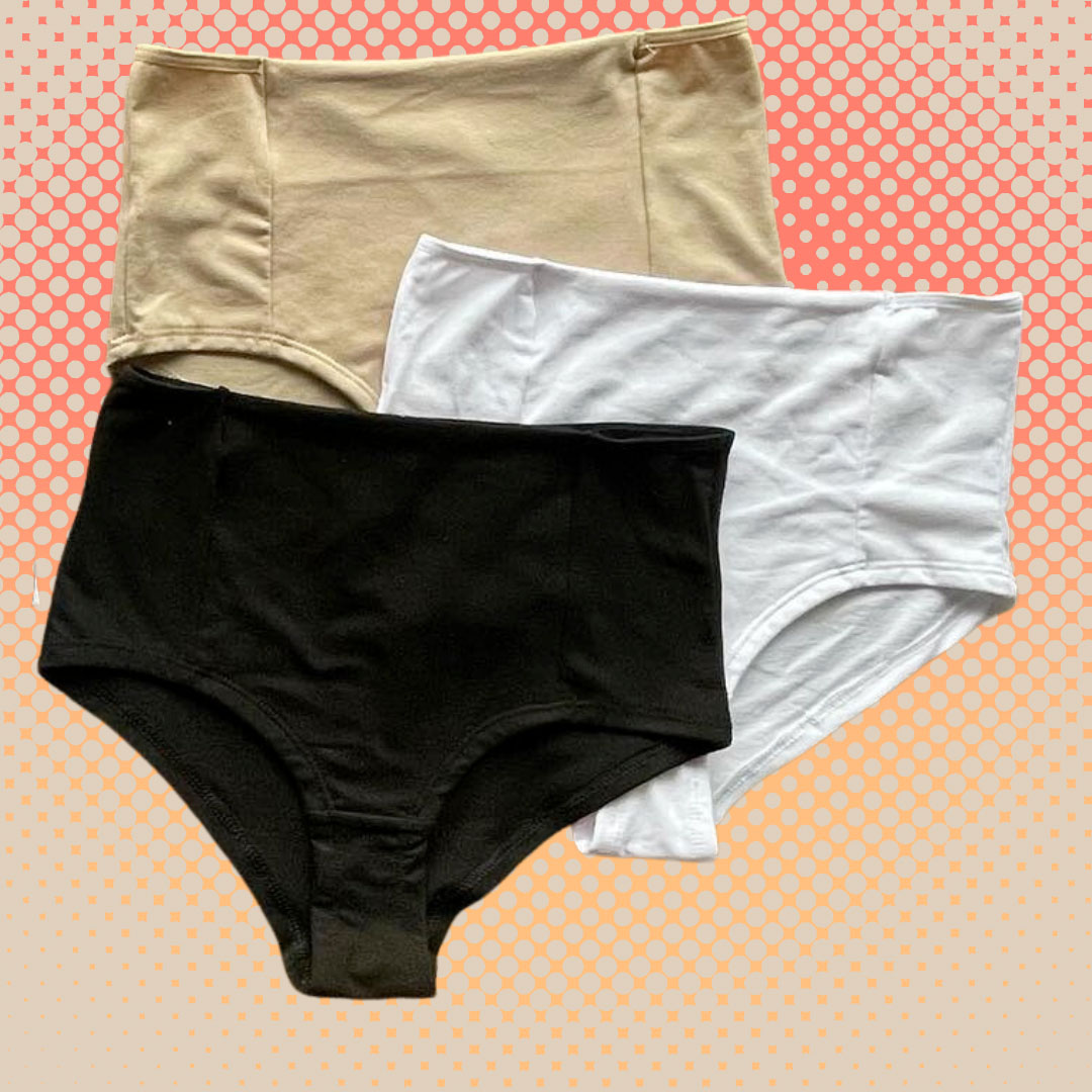 Pack Calzón Maternal CorteAlto (3 Unidades) 11