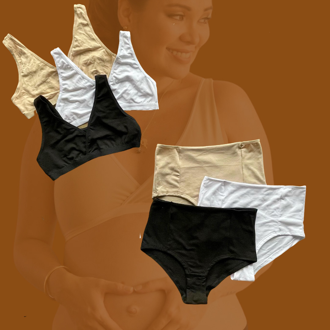 Pack Basico, Calzón CorteAlto y Sostén Top x3  (3 und cda uno) 10