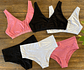 Pack Basico, Calzón CorteBajo x3 y Sostén Top x3 (3 und cda uno) - Miniatura 7