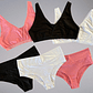 Pack Basico, Calzón CorteBajo x3 y Sostén Top x3 (3 und cda uno) - Miniatura 8