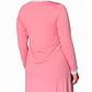Camison Victoria MangaLarga, Sistema Lactancia, Algodon, PaloRosa - Miniatura 4