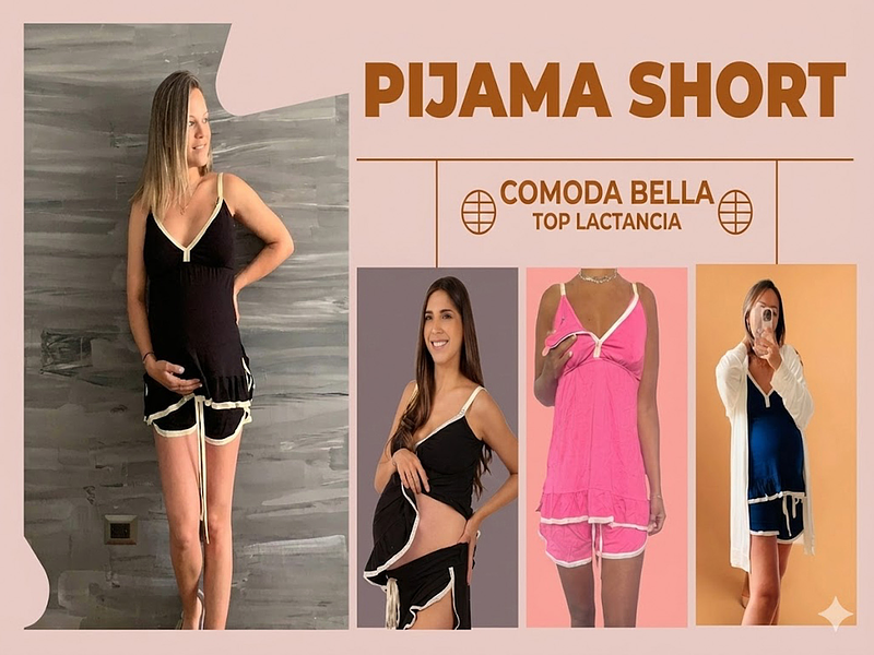 Portada Pijama Tiritas Short