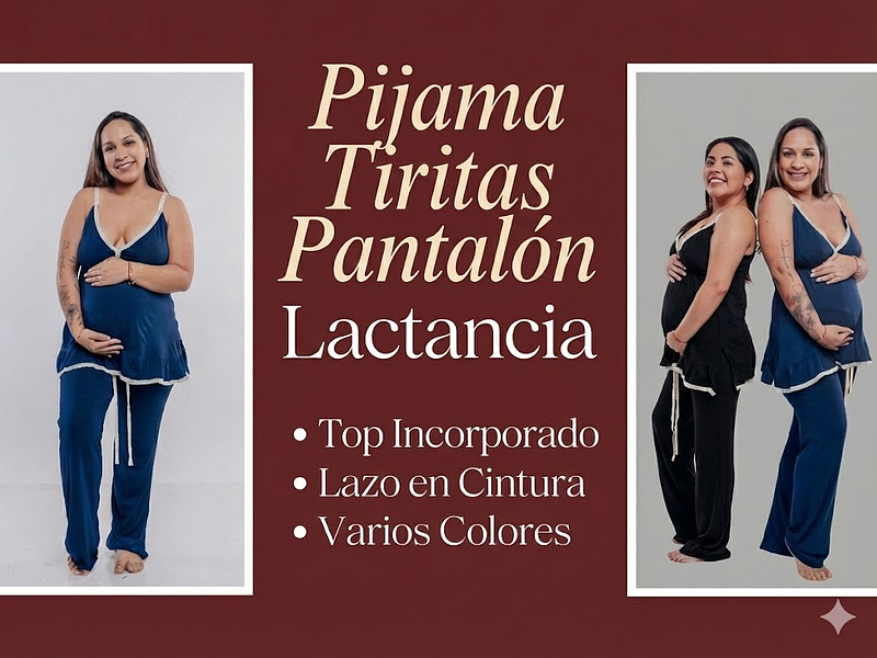 Portada Pijama Tiritas Pantalon JumpSeller