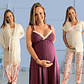 Pack Bata, Camisón Maternal MangaCero, Pijama Pantalon  - Miniatura 8