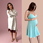 Pack Bata, Camisón Maternal MangaCero - Miniatura 5