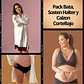 Pack Bata, Sostén Maternal Halter y Calzón CorteBajo - Miniatura 2