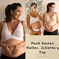 Pack Sostenes Maternal, Halter, Julietta y Top - Miniatura 3