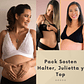 Pack Sostenes Maternal, Halter, Julietta y Top - Miniatura 6