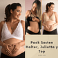 Pack Sostenes Maternal, Halter, Julietta y Top - Miniatura 8