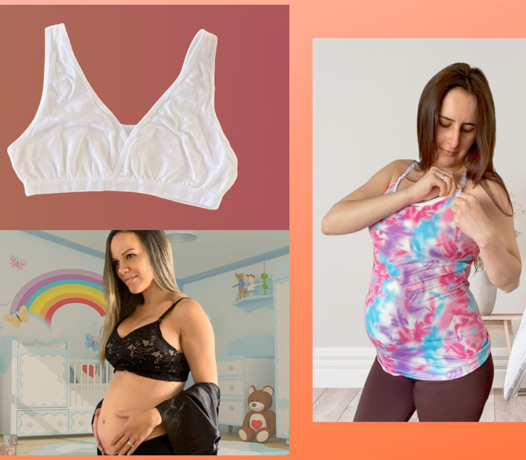 Pack Polo Lactancia Tiritas, Sostenes Maternal Julietta y Sostén Top 26