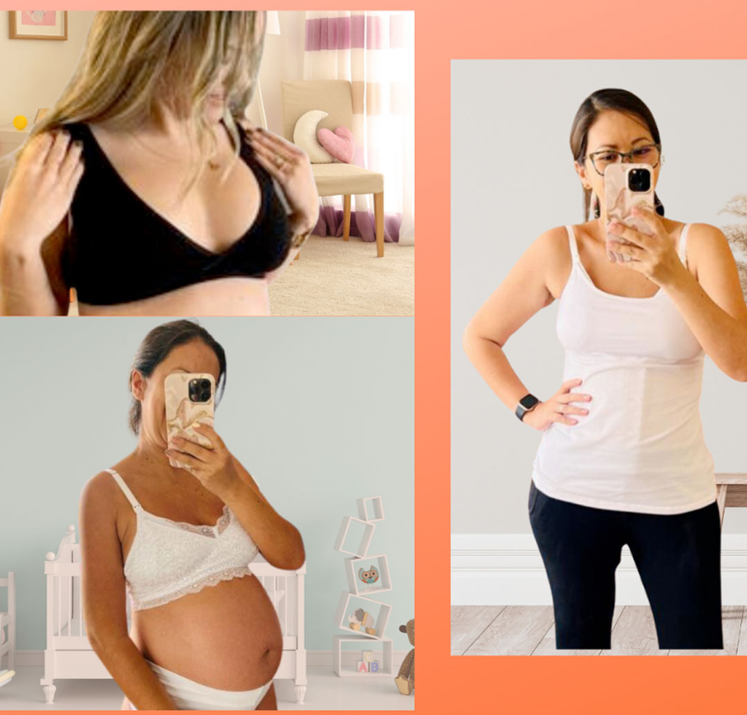 Pack Polo Lactancia Tiritas, Sostenes Maternal Julietta y Sostén Top 37