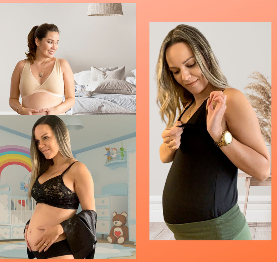 Pack Polo Lactancia Tiritas, Sostenes Maternal Julietta y Sostén Top 31