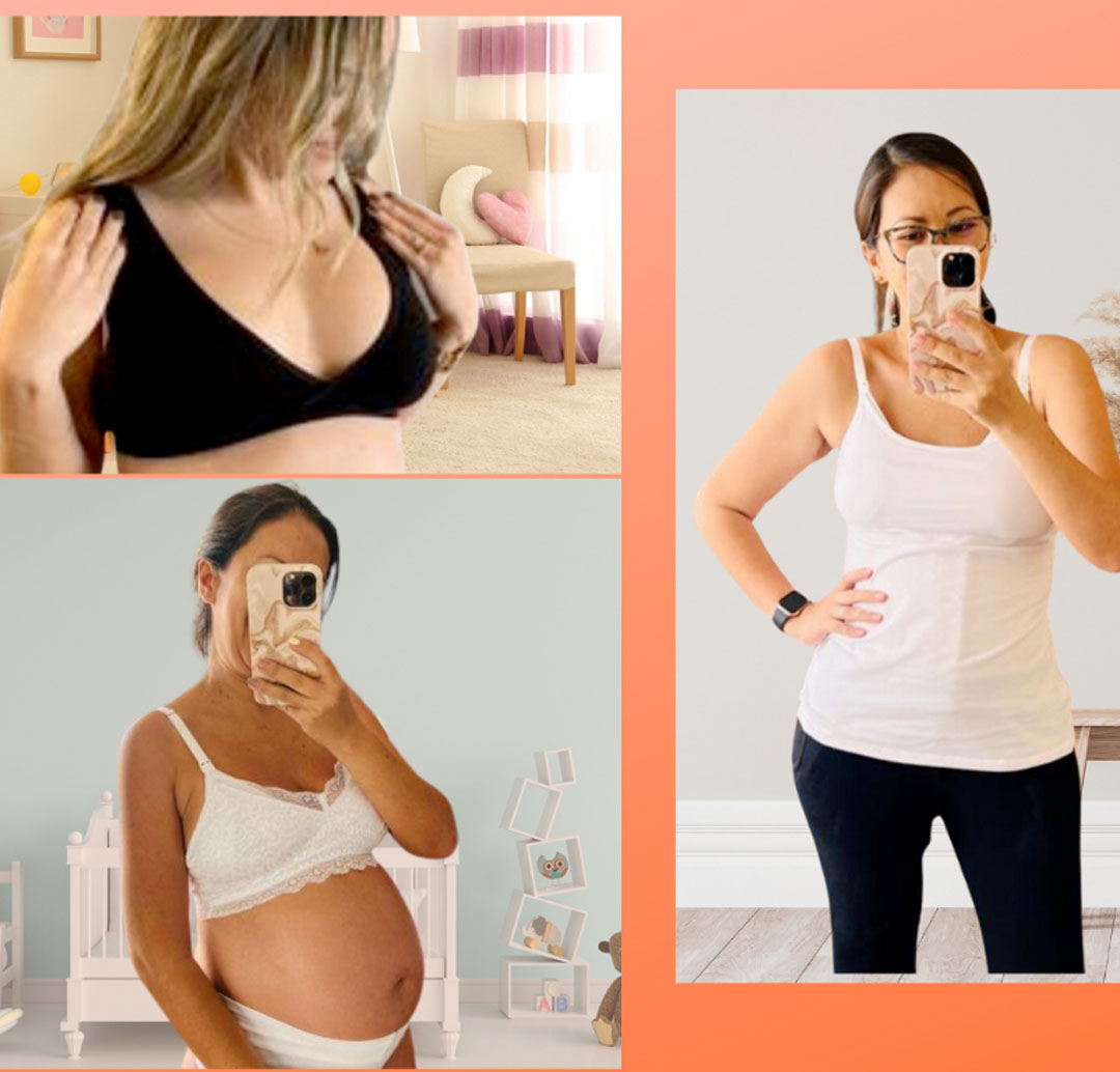 Pack Polo Lactancia Tiritas, Sostenes Maternal Julietta y Sostén Top 38