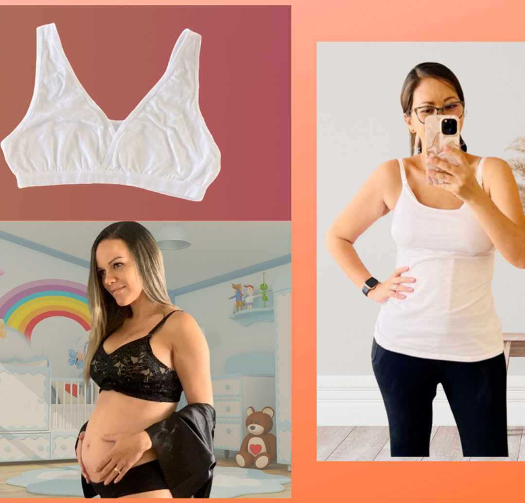 Pack Polo Lactancia Tiritas, Sostenes Maternal Julietta y Sostén Top 43
