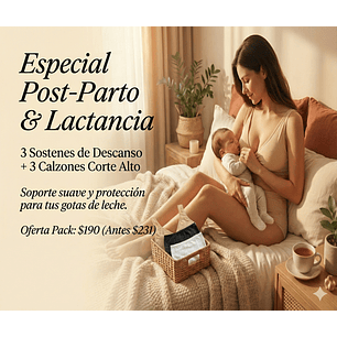 Pack Basico, Calzón CorteAlto y Sostén Top x3  (3 und cda uno)