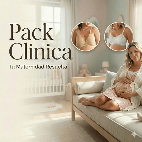 Pack Clinica3B (Bata, Camisón Victoria, Sostén Julieta y Top)